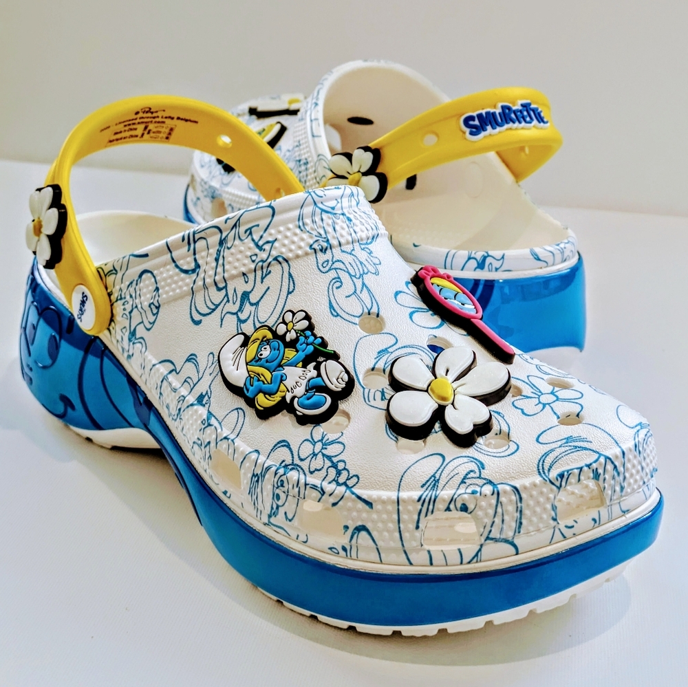 Smurfette Platform Crocs Collab - Picture 7 of 12